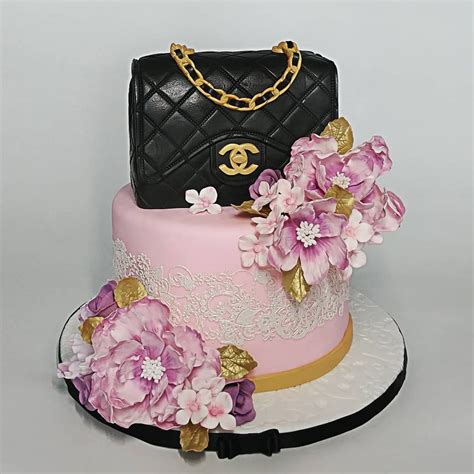 chanel bag birthday cakes